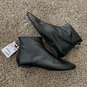 Zara Basic Collection leather boots